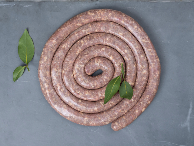 Boerewors spiral sausage