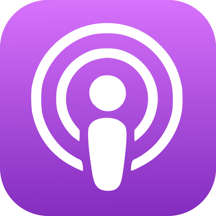 Apple Podcasts purple logo
