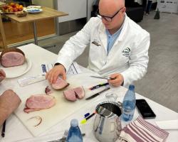 Jamie Gannon Judging Australian Ham 