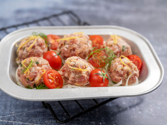  Pork and fennel oven baked risoni